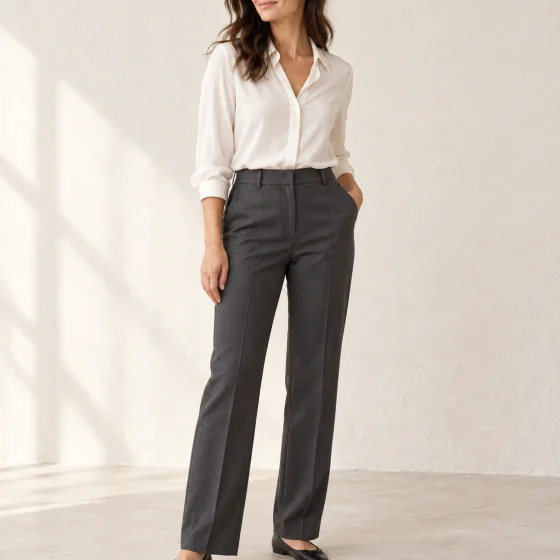 Pantalón Serena. Fotografía de muestra; producto de demostración.